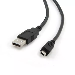 Cable USB, A-plug MINI 5PM, 1.8 m, USB2.0,  High quality, CCP-USB2-AM5P-6
