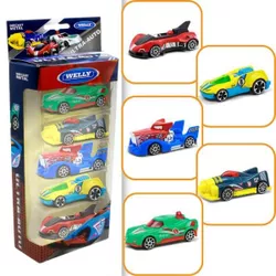 cumpără Mașină Welly 95310A-5G Set de 5 Mașini Metalice de Colecție 1:60, ULTRA AUTO în Chișinău 