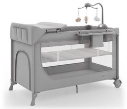 купить Манеж KinderKraft Leody UP Grey (KCLEODUPGRY00AC) в Кишинёве 