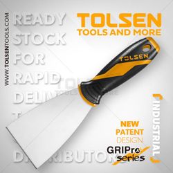 Шпатель стальной 100mm Tolsen