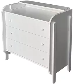 купить Комод-пеленатор Ingvart 98514542 Nika Alb в Кишинёве 