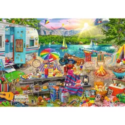 cumpără Puzzle Trefl 10677 Puzzle 1000. Hidden ShapesExcursie cu rulota în Chișinău 