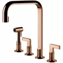 купить Смеситель кухонный Gessi 58703-030 Inciso Copper PVD в Кишинёве 