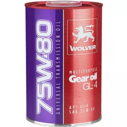 cumpără Ulei Wolver 75W-80 Multipurpose Gear GL-4 1L ж/б în Chișinău 