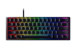 Gaming Keyboard Razer Huntsman Mini, Optical Clicky SW, Doubleshot PBT Keycaps,US Layout,USB, Black