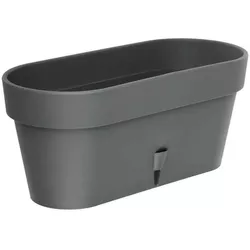 cumpără Ghiveci pentru flori Santino Jardiniera Latina Window Box (6.7L, Antracit) în Chișinău 