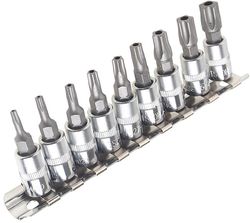 cumpără Set de tubulare, bite, duze JTC JTC-3303 Набор насадок TORX 5-гранных 1/4" TS10H-TS50H, 9 штук în Chișinău 
