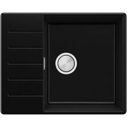 купить Мойка кухонная Primagran Copenhagen 620-50 Top Black metallic + accesorii 500x620 MKIKM в Кишинёве 