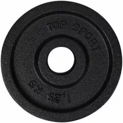 купить Гантель inSPORTline 4293 Disc d=30 mm metal 1,25 kg 22347 Top Sport в Кишинёве 