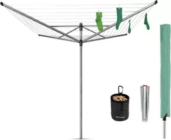 купить Сушилка для белья Brabantia 31 09 66 Lift-O-Matic 50m, Ground Spike, Cover в Кишинёве 