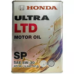 cumpără Ulei Honda Ultra LTD API SP/GF-6 5W30, 4л (08228-99974) în Chișinău 