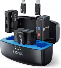 cumpără Microfon Boya BOYAMIC, 3 Audio Adapter, Lavaier Included, Black în Chișinău 