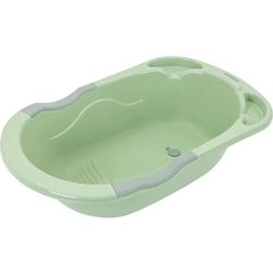 купить Ванночка BabyJem 133 Cadita cu scurgere Sand Green в Кишинёве 