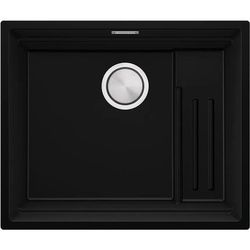 купить Мойка кухонная Primagran Prague 60 Step Level Black + accesorii 470x560 MPSKC#N в Кишинёве 