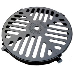 купить Аксессуар для дома Uniplast 16013 Сapac rotund ventilat din fonta cu rama D.520 B125 (450x520x20 mm) в Кишинёве 