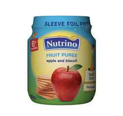Пюре Nutrino из яблок с печеньем (6+ мес) 125 г