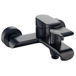 cumpără Baterie pentru cadă Mat|eco Neve черный-мат, на стену în Chișinău 