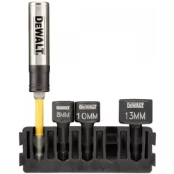 купить Набор головок, бит, насадок DeWalt DT70826 Set capete magnetice8mm,10mm,13mm+prelungitor (P.4) в Кишинёве 