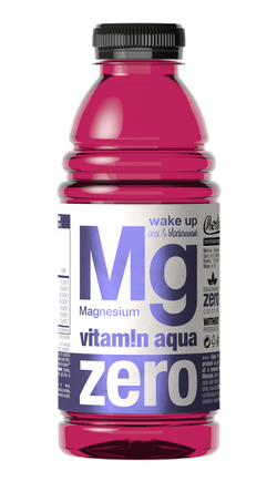 Vitamin aqua Mg ZERO, acai & blackcurrant, 0,6 L