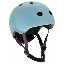 cumpără Cască de protecție Scoot&Ride 96369 Steel (cu sistem de reglare), S, 51-55cm, 3+ ani în Chișinău 