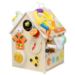 cumpără Tablă dezvoltare New World SY-004 Busyboard Casa Colorată, 61671 în Chișinău 