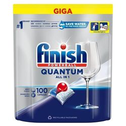 cumpără Detergent mașina de spălat vase Finish Quantum Fresh 100 caps (2107) în Chișinău 