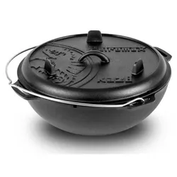 cumpără Ceaun grătar Petromax Kazan 8L cu capac si fund rotund, fonta în Chișinău 