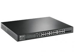 24-Port Gigabit L2+ Managed PoE+ Switch  TP-LINK "TL-SG3428MP", 4x1Gbps SFP ports, budget 384W