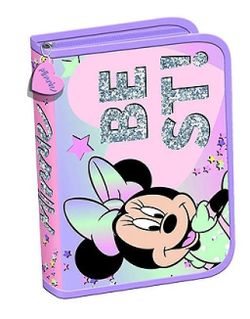 купить Школьный пенал St.RIGHT 57832 Penar 1zip, 20.5x14x3.5cm, Minnie Mouse, textil в Кишинёве 