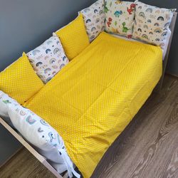 Комплект постельного белья в кроватку Pampy Yellow