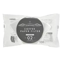 купить Аксессуар для кофеварки Hario PEF-02-100W+ Filtru de hîrtie 02W, 100 buc в Кишинёве 