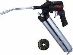 купить Насос для ГСМ Mighty Seven SG-405 Шприц пневматический для раздачи консист.смазки с адаптерами, импульсный в Кишинёве 