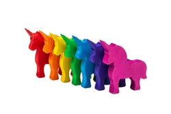 Marc Toys деревянная игрушка единорог
