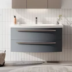 cumpără Dulap pentru lavoar Orka Urla 110 Anthracite în Chișinău 