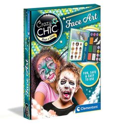 купить Набор для творчества Clementoni Trusa pentru machiaj FACE ART Crazy Chic (18605) в Кишинёве 