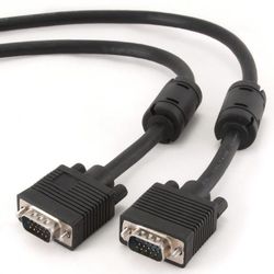 Cable VGA Premium  1.8m, HD15M/HD15M Black, Cablexpert, CC-PPVGA-6B