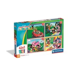 cumpără Puzzle Clementoni Puzzle 4in 1 Clubul Mickey Mouse (21755) în Chișinău 