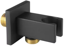 купить Держатель душевой Ferro PKN15BL Black 1/2" в Кишинёве 