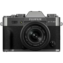 купить Фотоаппарат беззеркальный FujiFilm Fujifilm X-T30 III charcoal silver / 13-33mm Kit в Кишинёве 