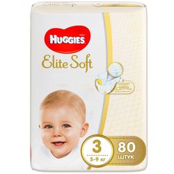 Scutece Huggies Elite Soft 3 5 9 Kg 80 Buc Cumpăr In Moldova
