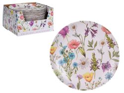Farfurie 25cm EH "Flori", bambus