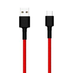 Type-C Cable Xiaomi, Braided, 1M, Red