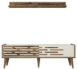 купить Тумба напольная для TV Trendy Valensiya 140, Nuc, Smantana в Кишинёве 