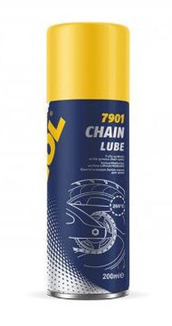 Mannol chain lubricant synthetic white