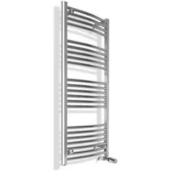 купить Полотенцесушитель Radiva Haiti 400x800 mm Curved (crom) в Кишинёве 