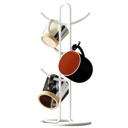 купить Аксессуар для кухни Teknotel MG303 Suport pentru pahare 39x17cm, metal alb в Кишинёве 