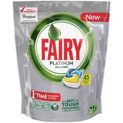 cumpără Detergent mașina de spălat vase Fairy 7438 Platinum All in One 45 cap în Chișinău 
