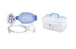 Balon de resuscitare din PVC pentru adulti și copii (AMBU)