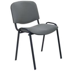 cumpără Scaun de birou Nowystyl ISO negru, piele gri în Chișinău 