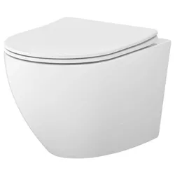 купить Унитаз Cersanit Mito Desse Pro Oval Tornado Slim, подвесной, микролифт быстросъемное DRP в Кишинёве 